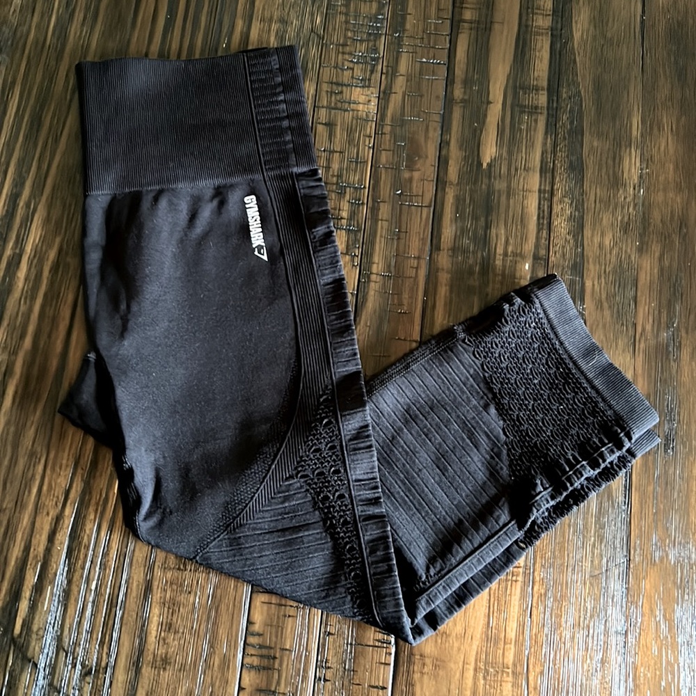 Gymshark leggings Energy seamless size medium black